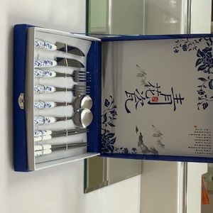 Chinoiserie Flatware Set
